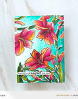 Altenew - Clear Stamps, Stencils & Dies - Build-A-Garden: Leaning Lily-ScrapbookPal