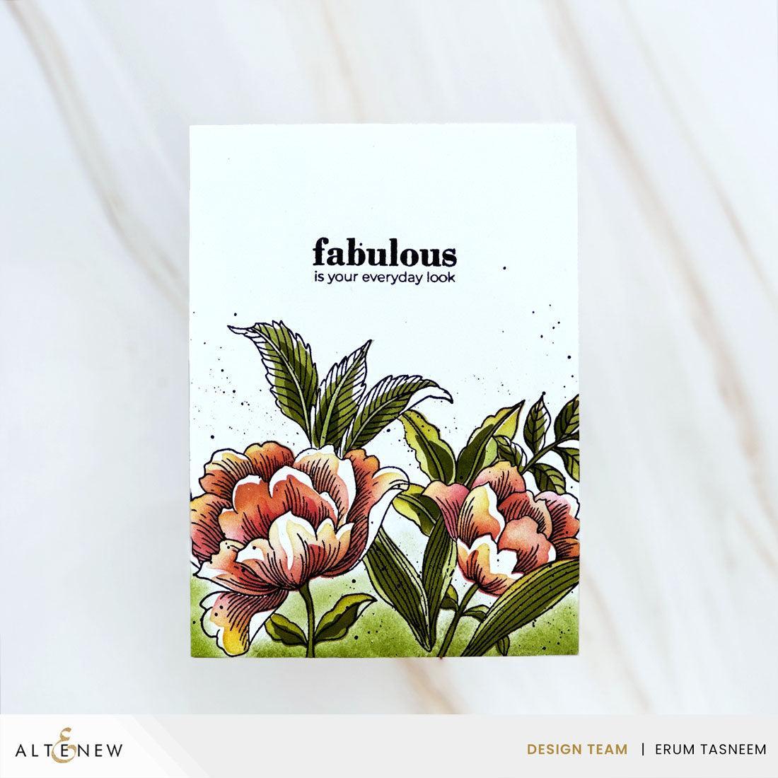 Altenew - Clear Stamps, Stencils & Dies - Build-A-Garden: Posh Petals-ScrapbookPal