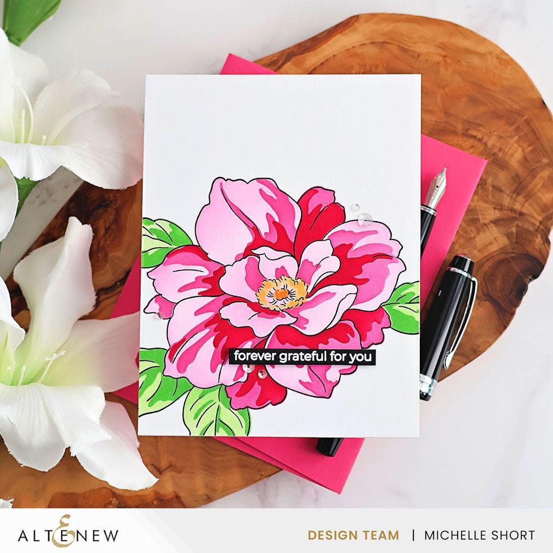 Altenew - Clear Stamps - Twin Blooms-ScrapbookPal