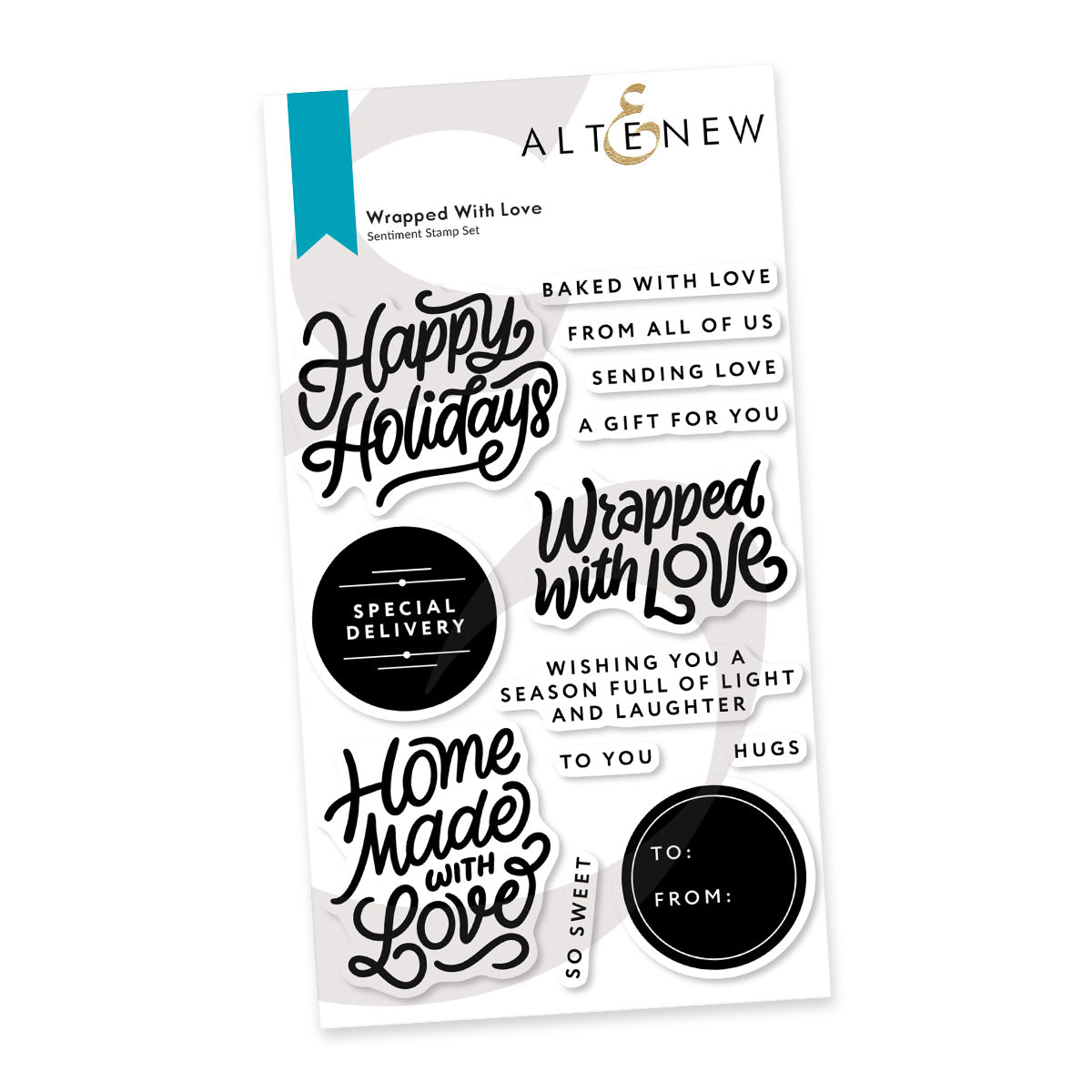Altenew - Clear Stamps - Wrapped With Love-ScrapbookPal