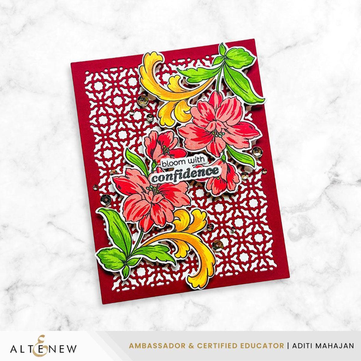 Altenew - Dies - Alhambra Mosaic Cover-ScrapbookPal