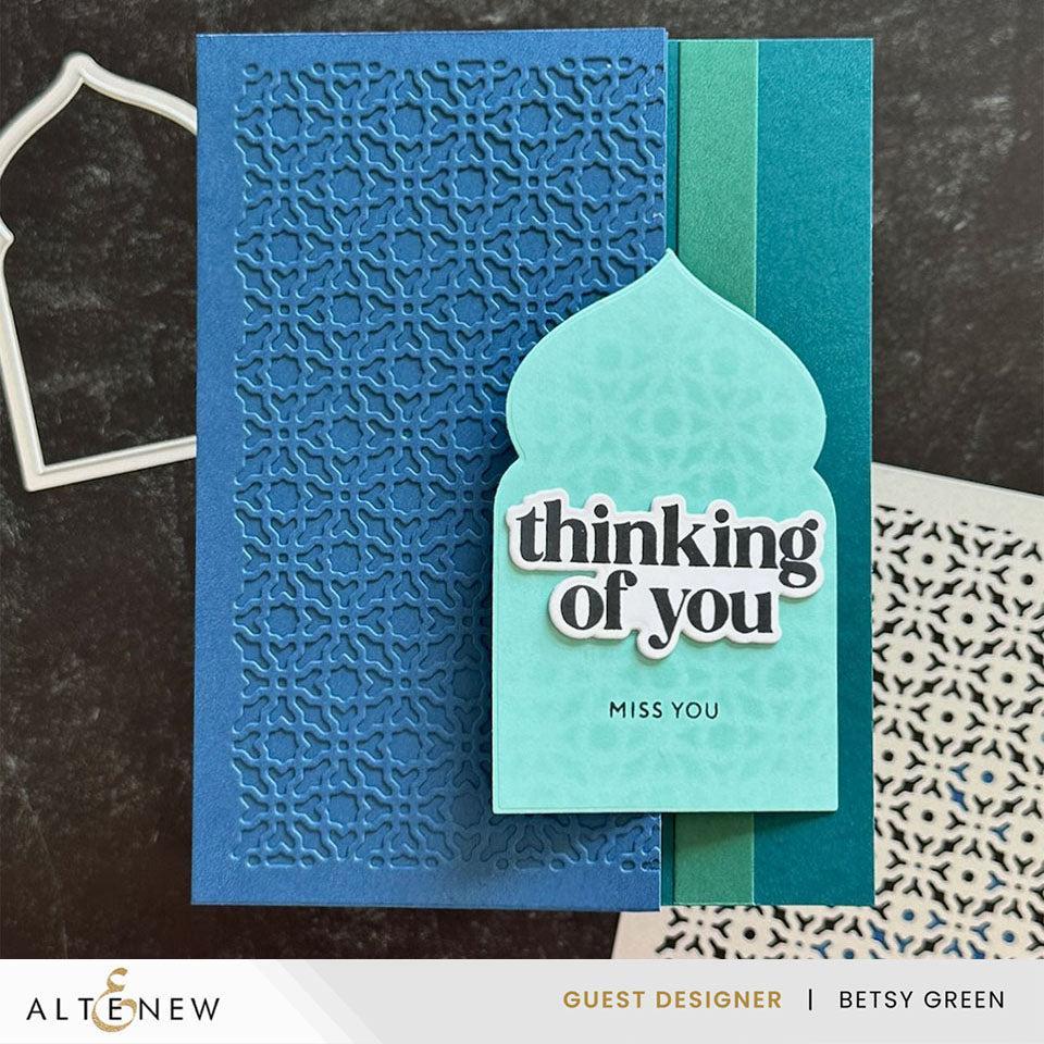 Altenew - Dies - Alhambra Mosaic Cover-ScrapbookPal