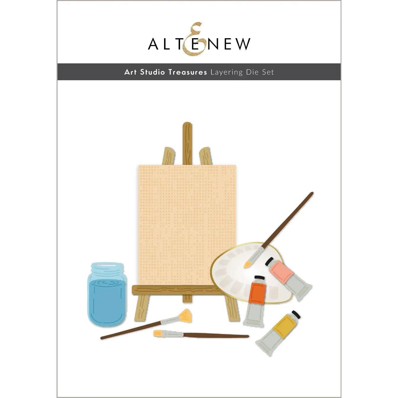 Altenew - Dies - Art Studio Treasures Layering-ScrapbookPal