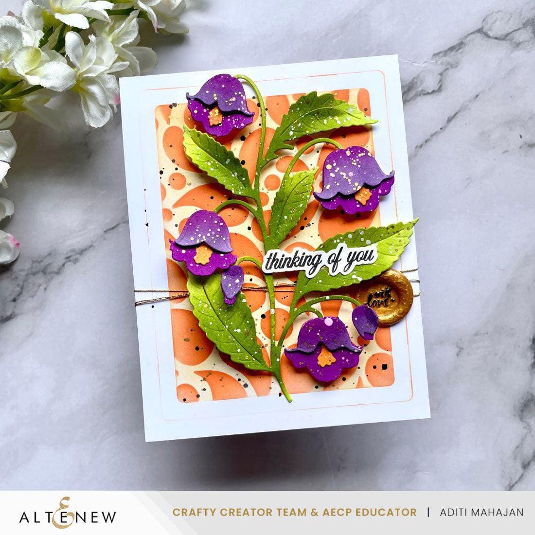 Altenew - Dies - Bellflower Bliss-ScrapbookPal