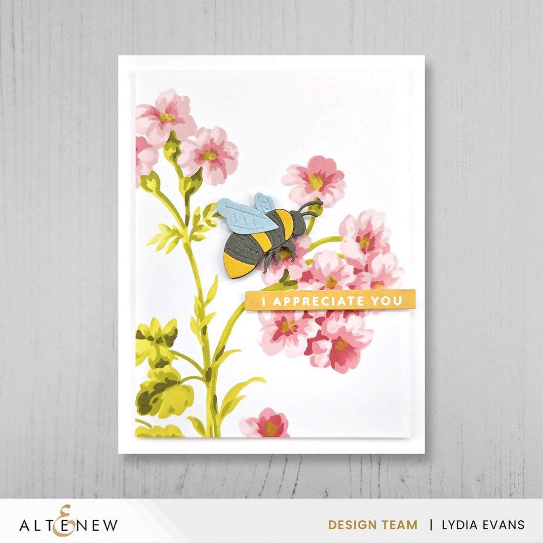 Altenew - Dies - Bubbly Bumble Bee-ScrapbookPal