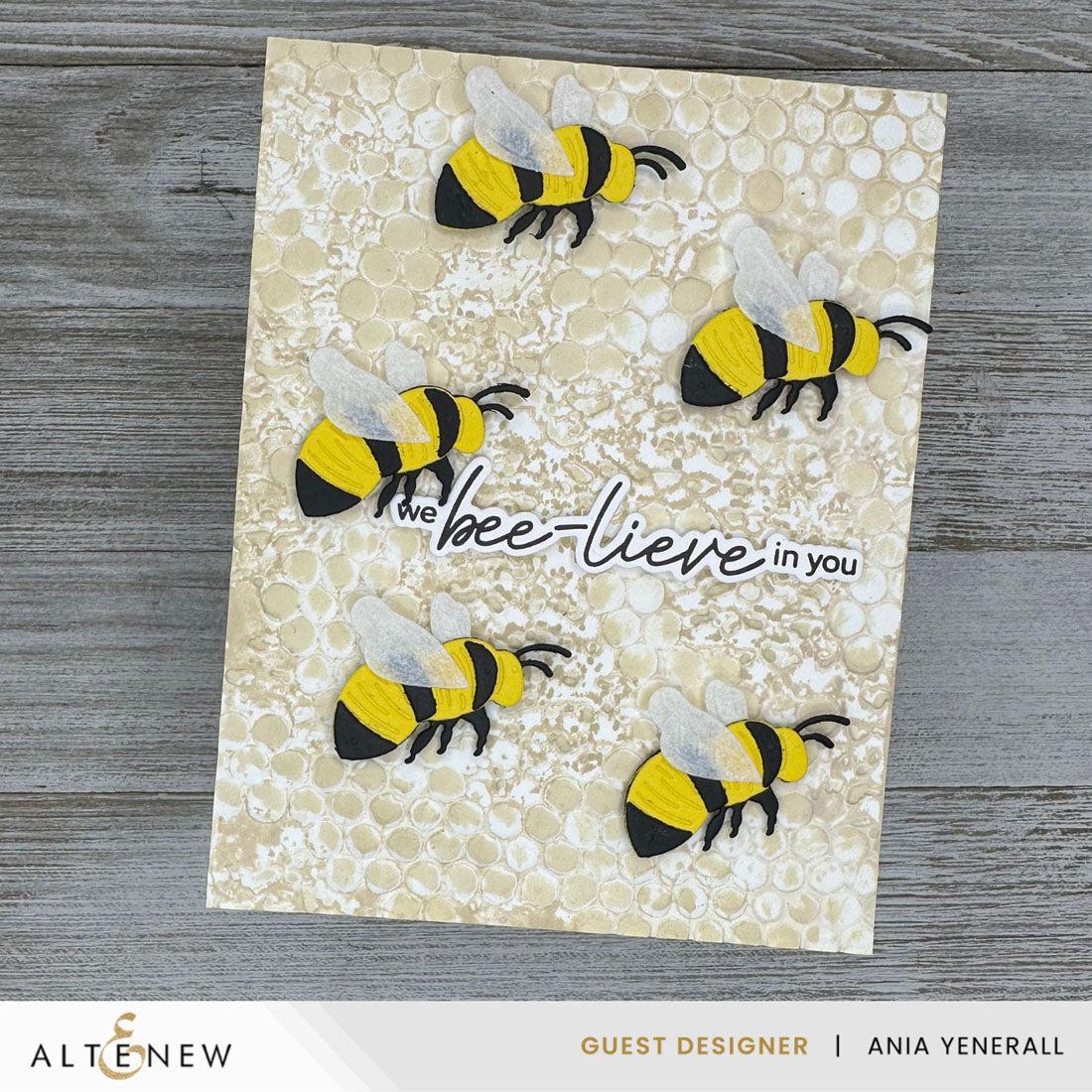 Altenew - Dies - Bubbly Bumble Bee-ScrapbookPal