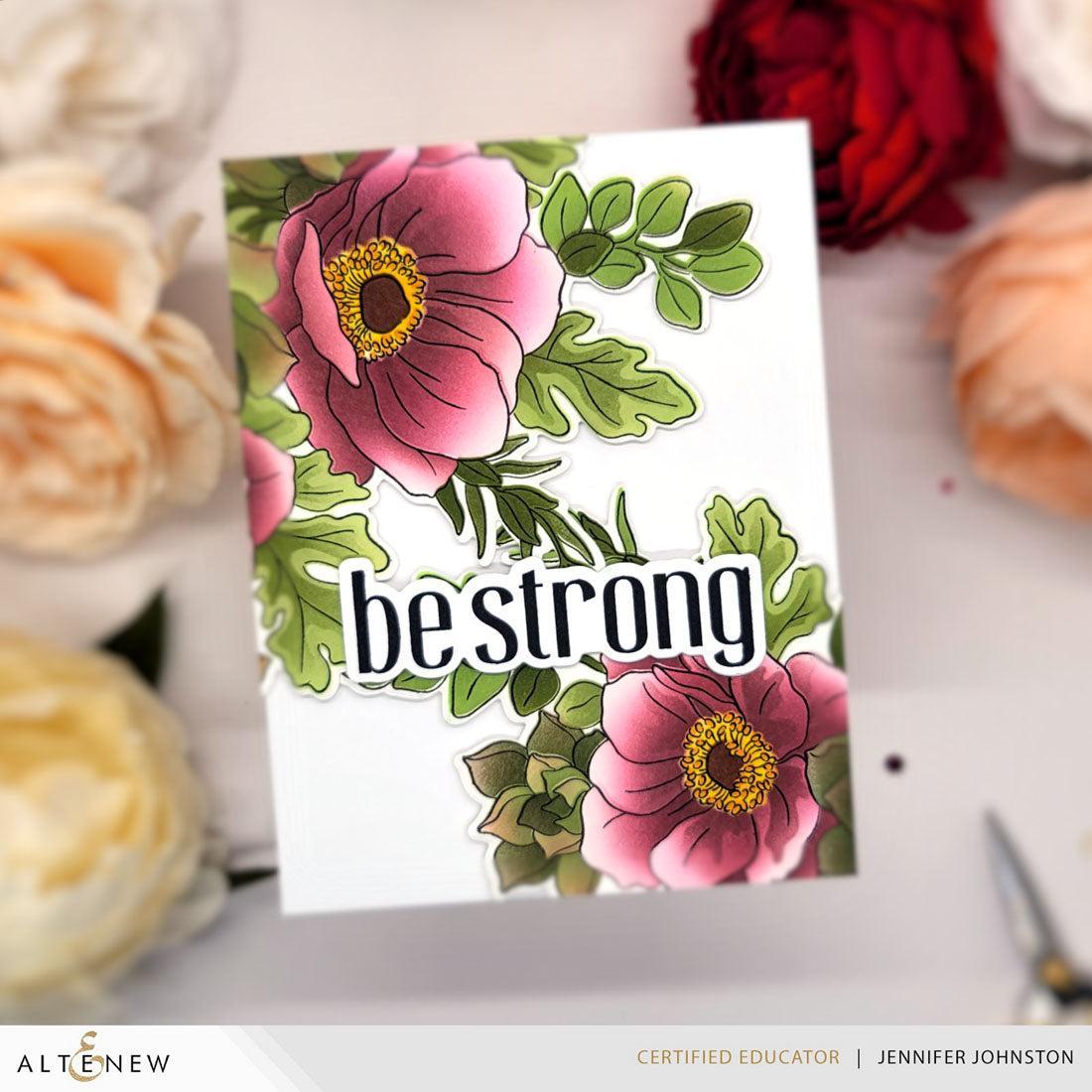 Altenew - Clear Stamps & Stencils - Build-A-Garden: Captivating Floral Swag-ScrapbookPal