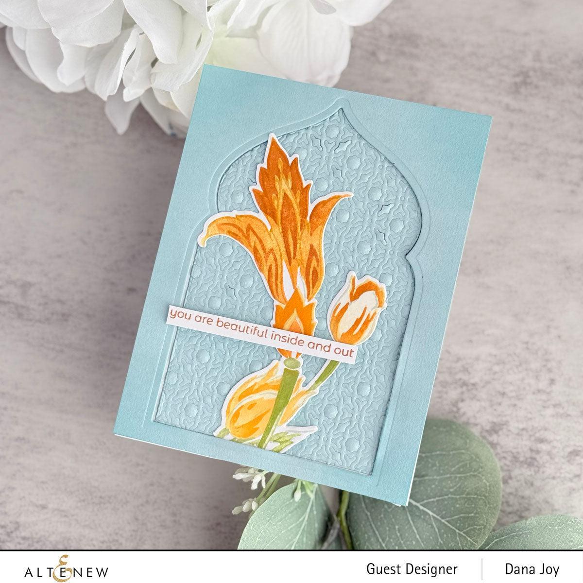 Altenew - Dies - Build-A-Garden: Flourished Flora Add-On-ScrapbookPal