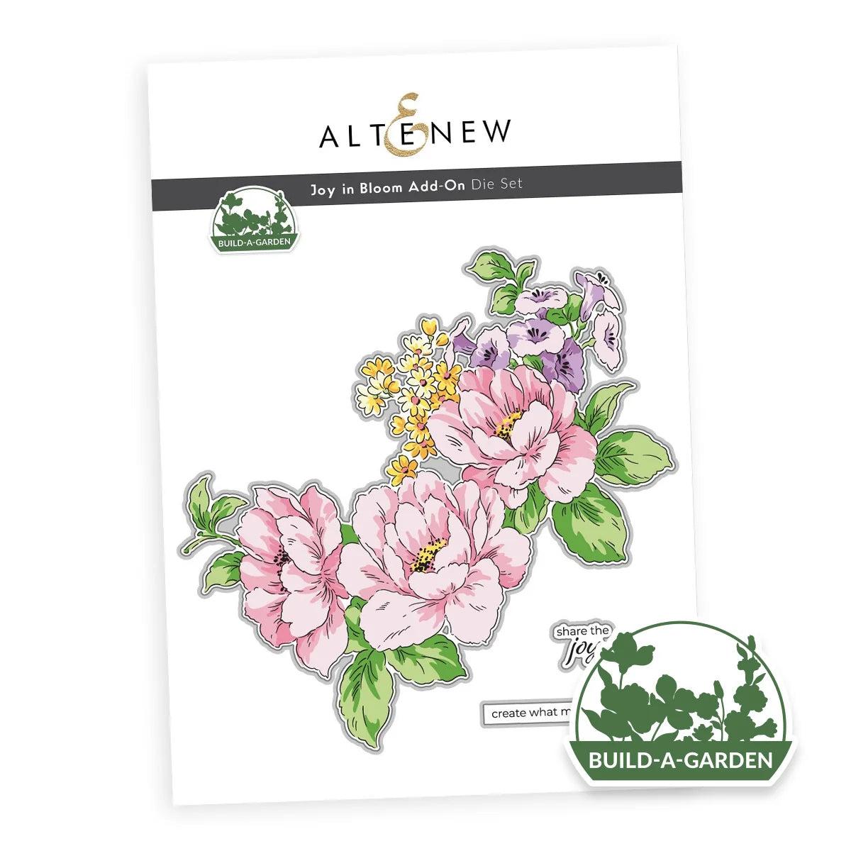 Altenew - Dies - Build-A-Garden: Joy in Bloom Add-On-ScrapbookPal