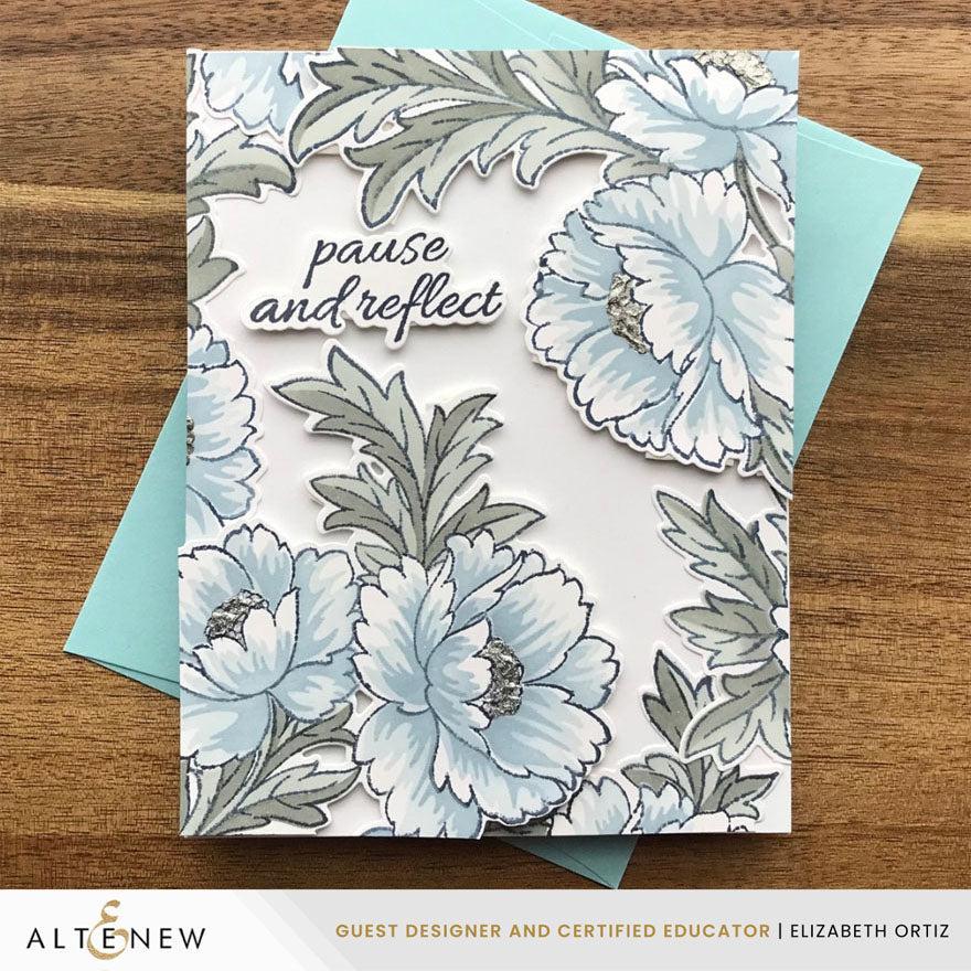 Altenew - Clear Stamps & Stencils - Build-A-Garden: Scripted in Bloom-ScrapbookPal