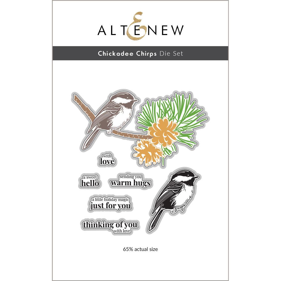 Altenew - Dies - Chickadee Chirps-ScrapbookPal