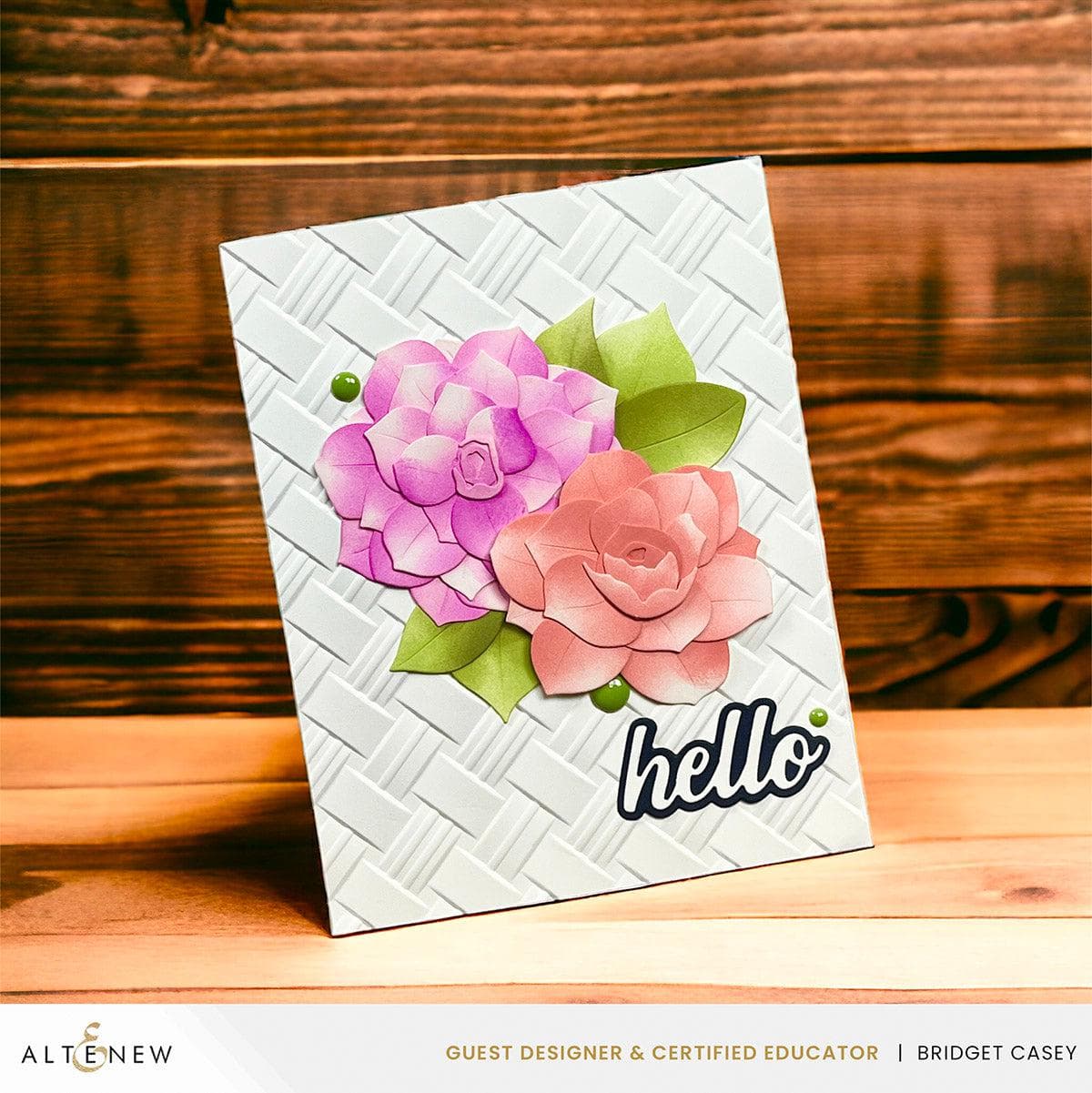 Altenew - Dies - Craft-A-Flower: April Kiss Camellia Layering-ScrapbookPal