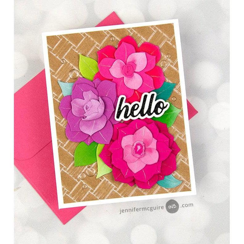 Altenew - Dies - Craft-A-Flower: April Kiss Camellia Layering-ScrapbookPal