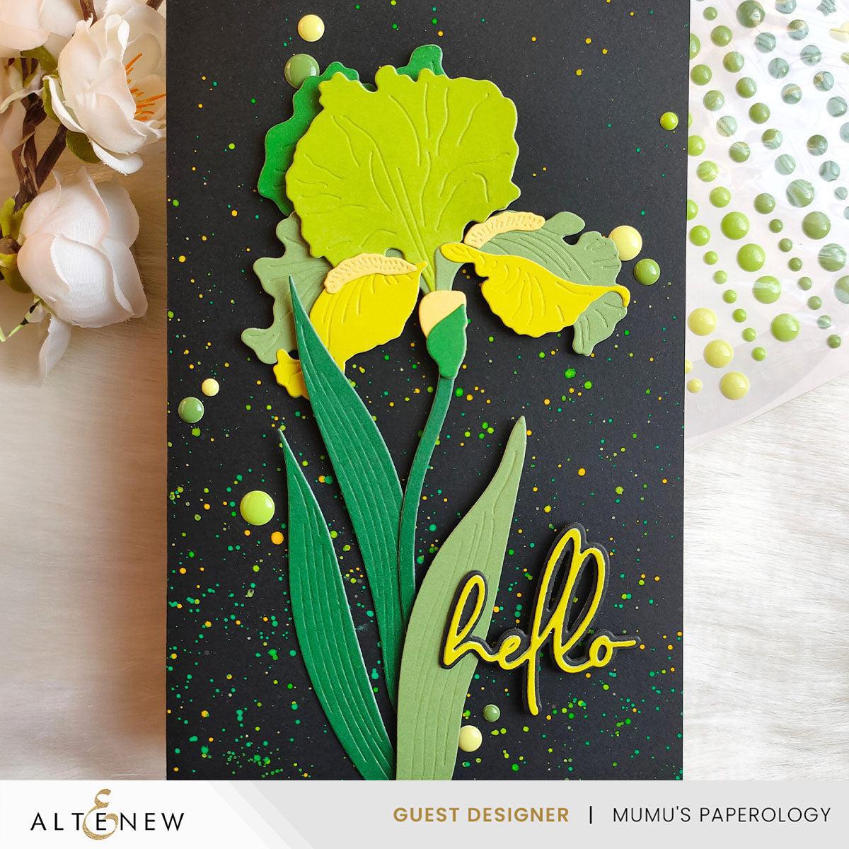 Altenew - Dies - Craft-A-Flower: Bearded Iris Layering-ScrapbookPal