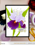 Altenew - Dies - Craft-A-Flower: Bearded Iris Layering-ScrapbookPal