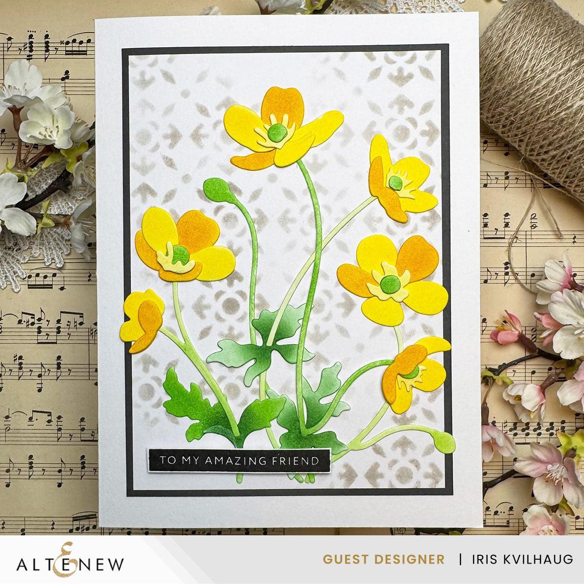 Altenew - Dies - Craft-A-Flower: Buttercup Bunch Layering-ScrapbookPal