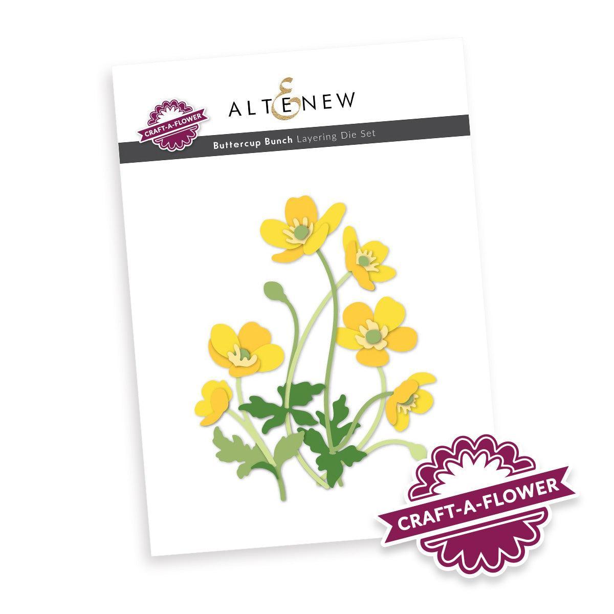 Altenew - Dies - Craft-A-Flower: Buttercup Bunch Layering-ScrapbookPal