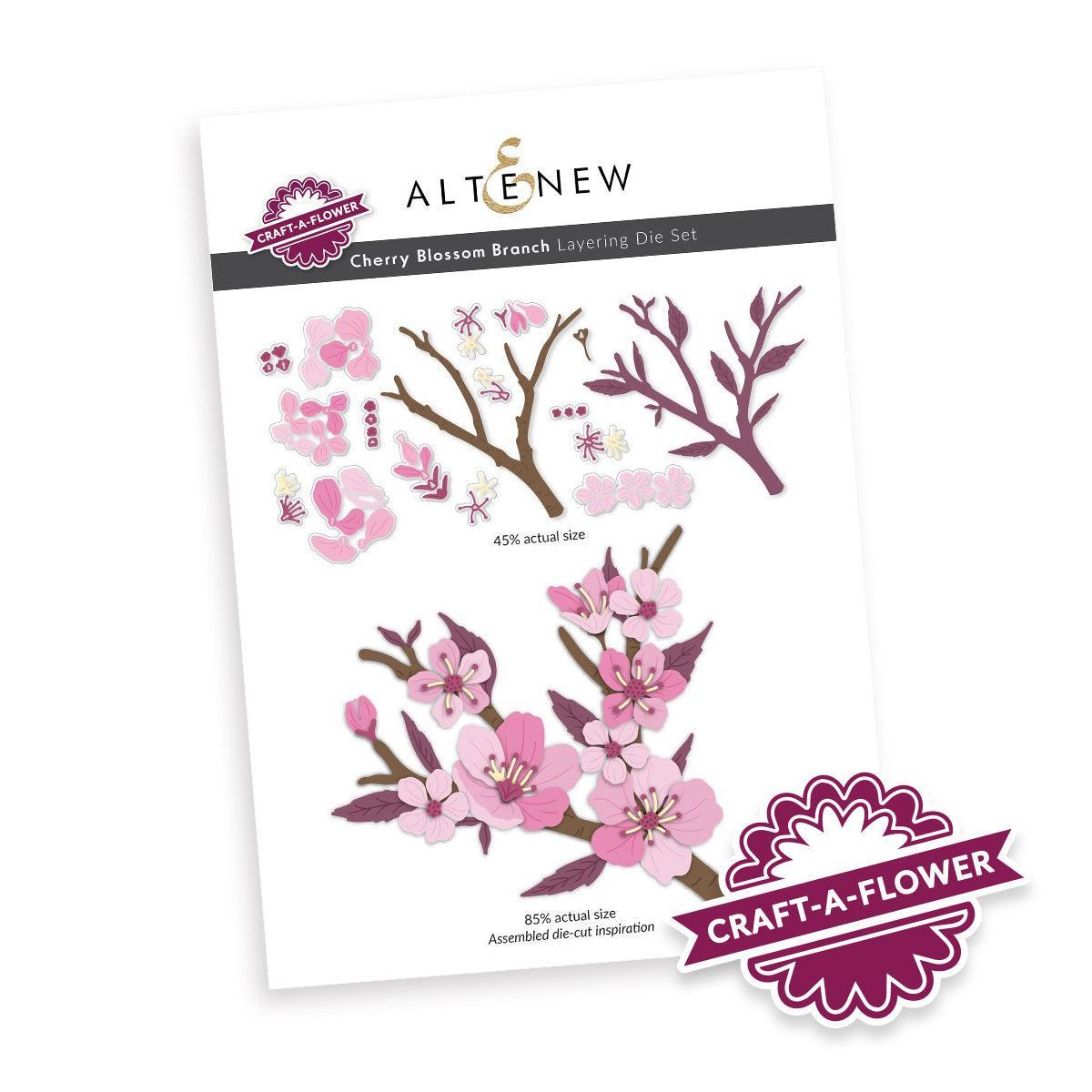 Altenew - Dies - Craft-A-Flower: Cherry Blossom Branch Layering-ScrapbookPal