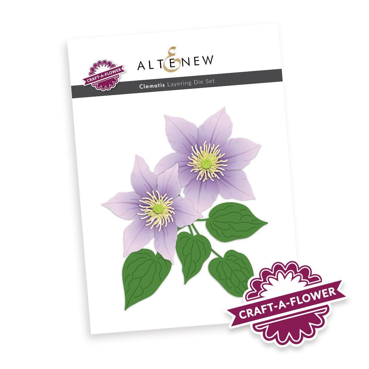 Altenew - Dies - Craft-A-Flower: Clematis Layering-ScrapbookPal