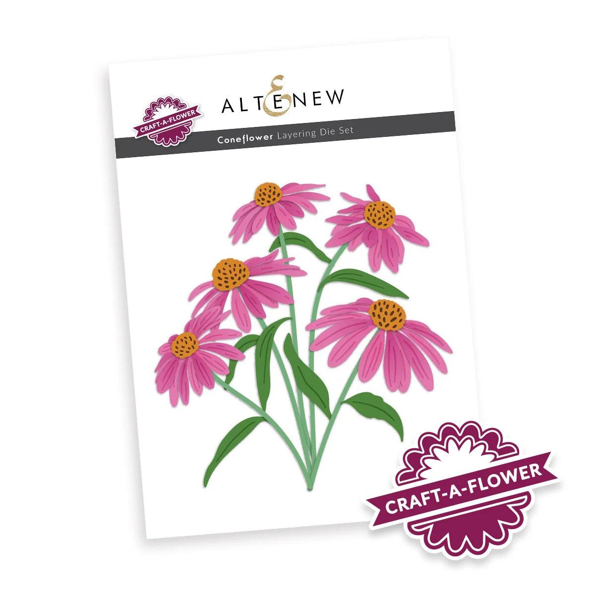 Altenew - Dies - Craft-A-Flower: Coneflower Layering-ScrapbookPal