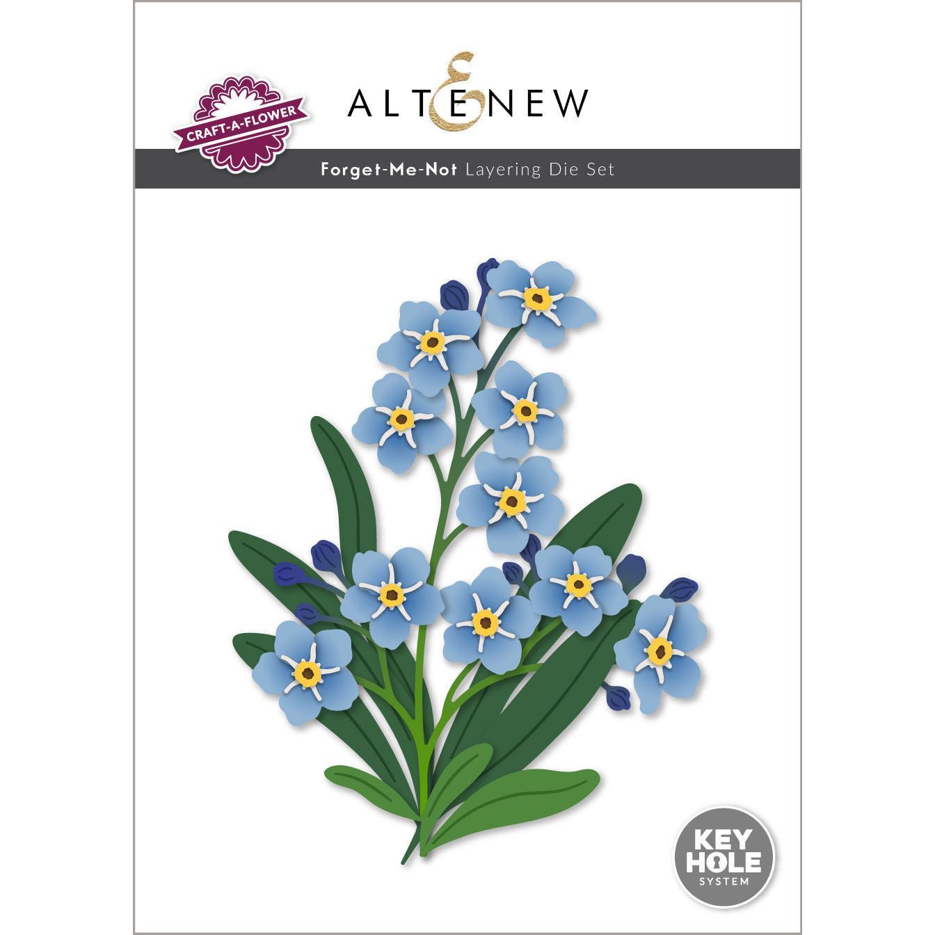 Altenew - Dies - Craft-A-Flower: Forget-Me-Not-ScrapbookPal