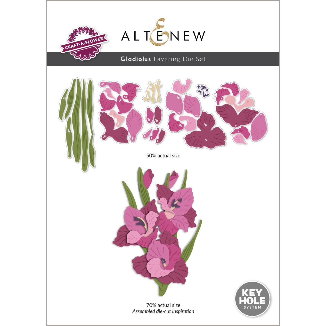 Altenew - Dies - Craft-A-Flower: Gladiolus-ScrapbookPal