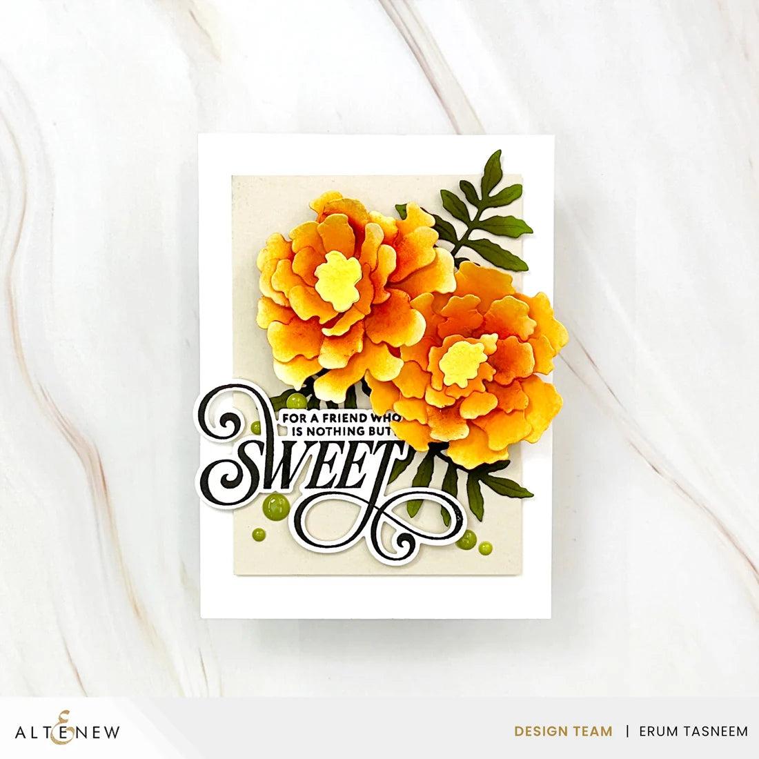 Altenew - Dies - Craft-A-Flower: Marigold-ScrapbookPal