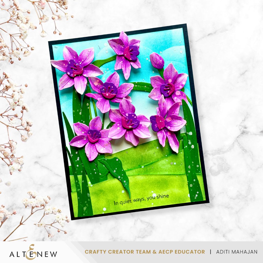 Altenew - Dies - Craft-A-Flower: Narcissus-ScrapbookPal