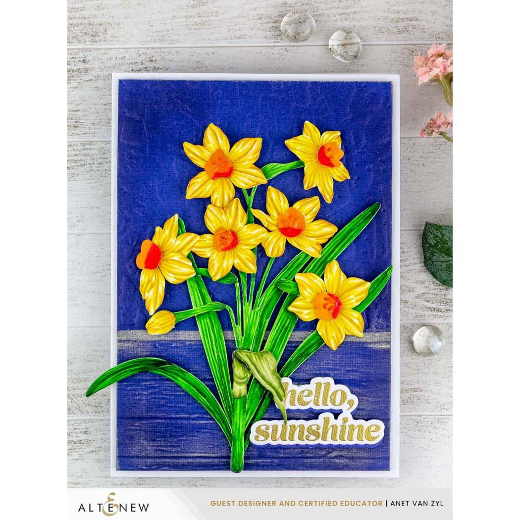 Altenew - Dies - Craft-A-Flower: Narcissus-ScrapbookPal