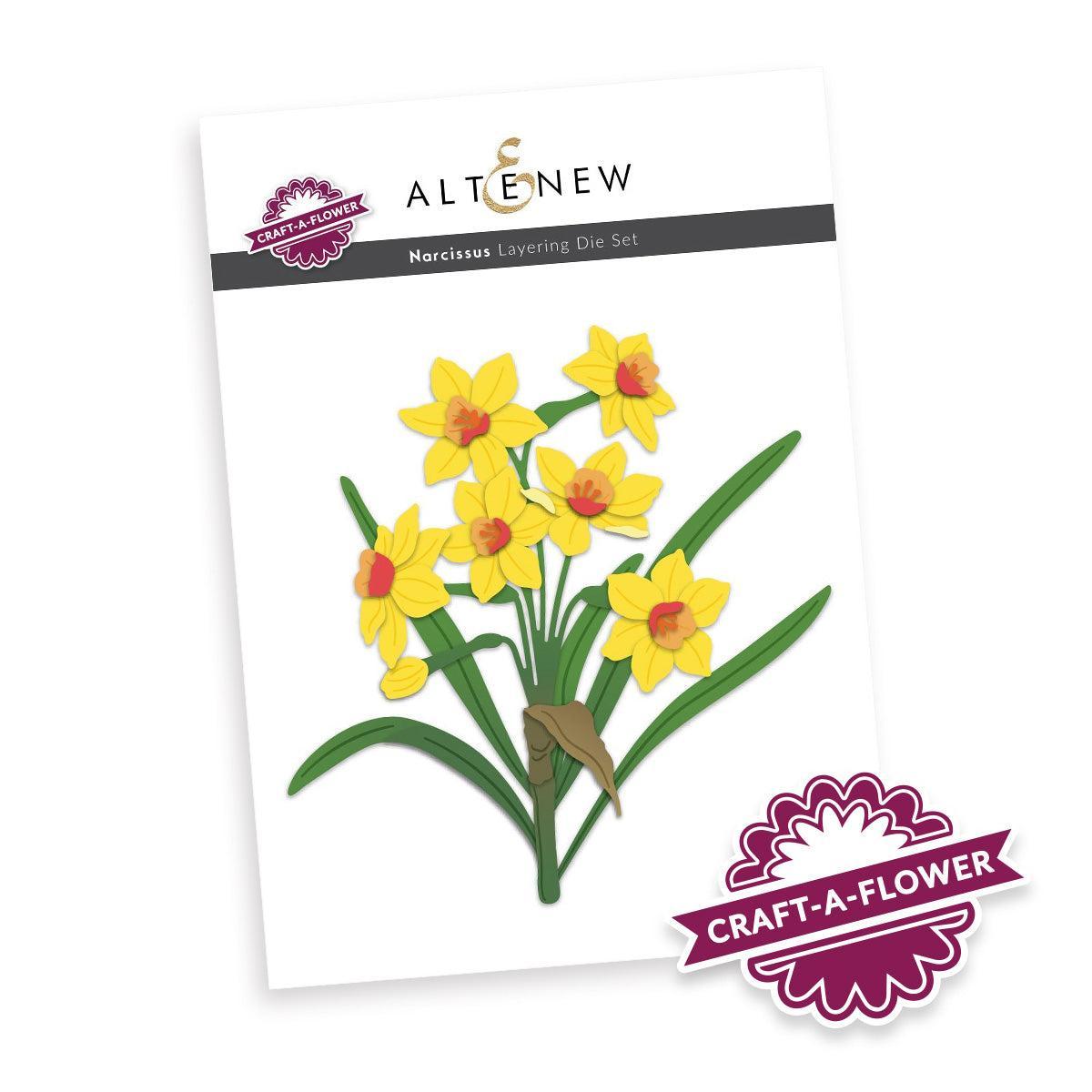 Altenew - Dies - Craft-A-Flower: Narcissus-ScrapbookPal