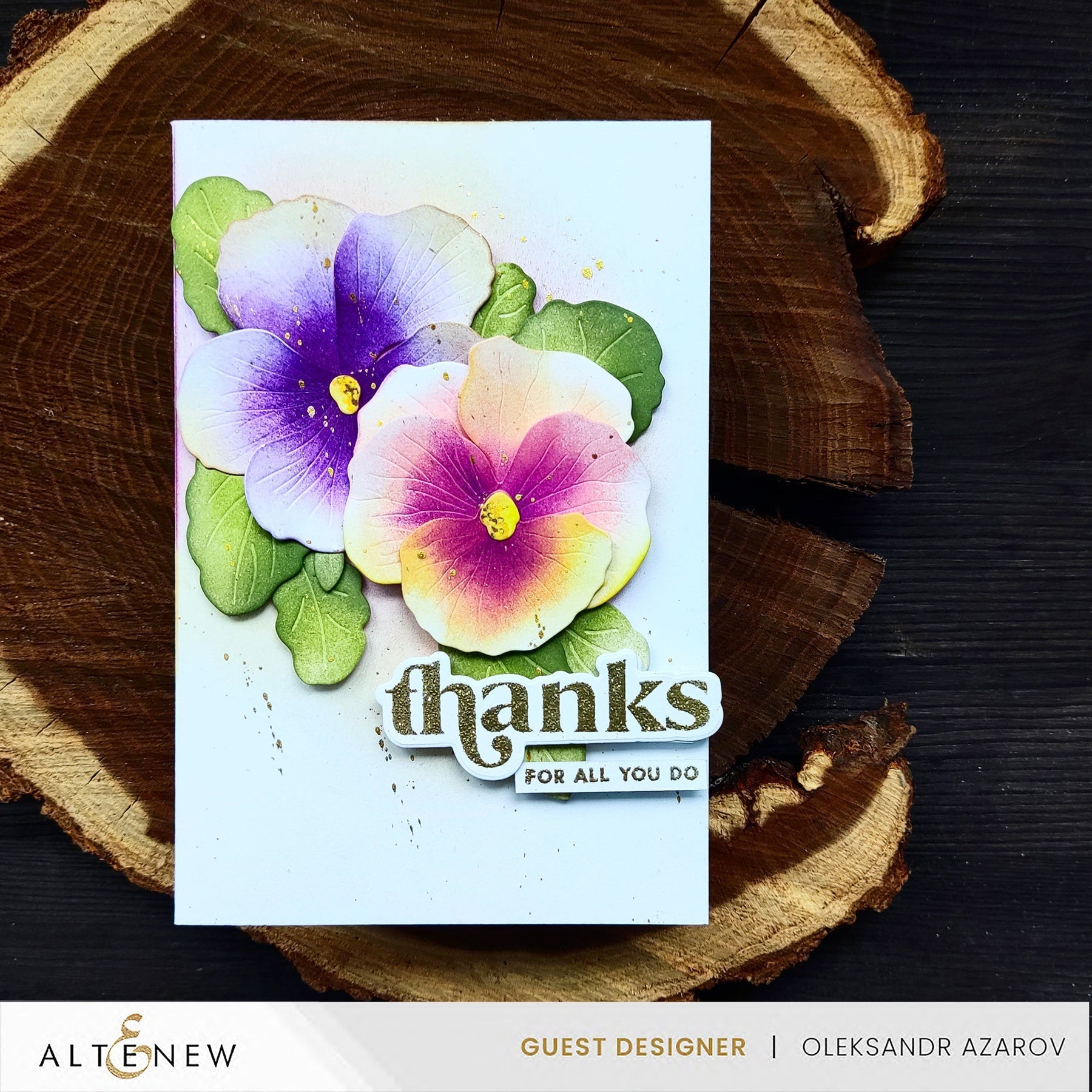 Altenew - Dies - Craft-A-Flower: Pansies Layering-ScrapbookPal