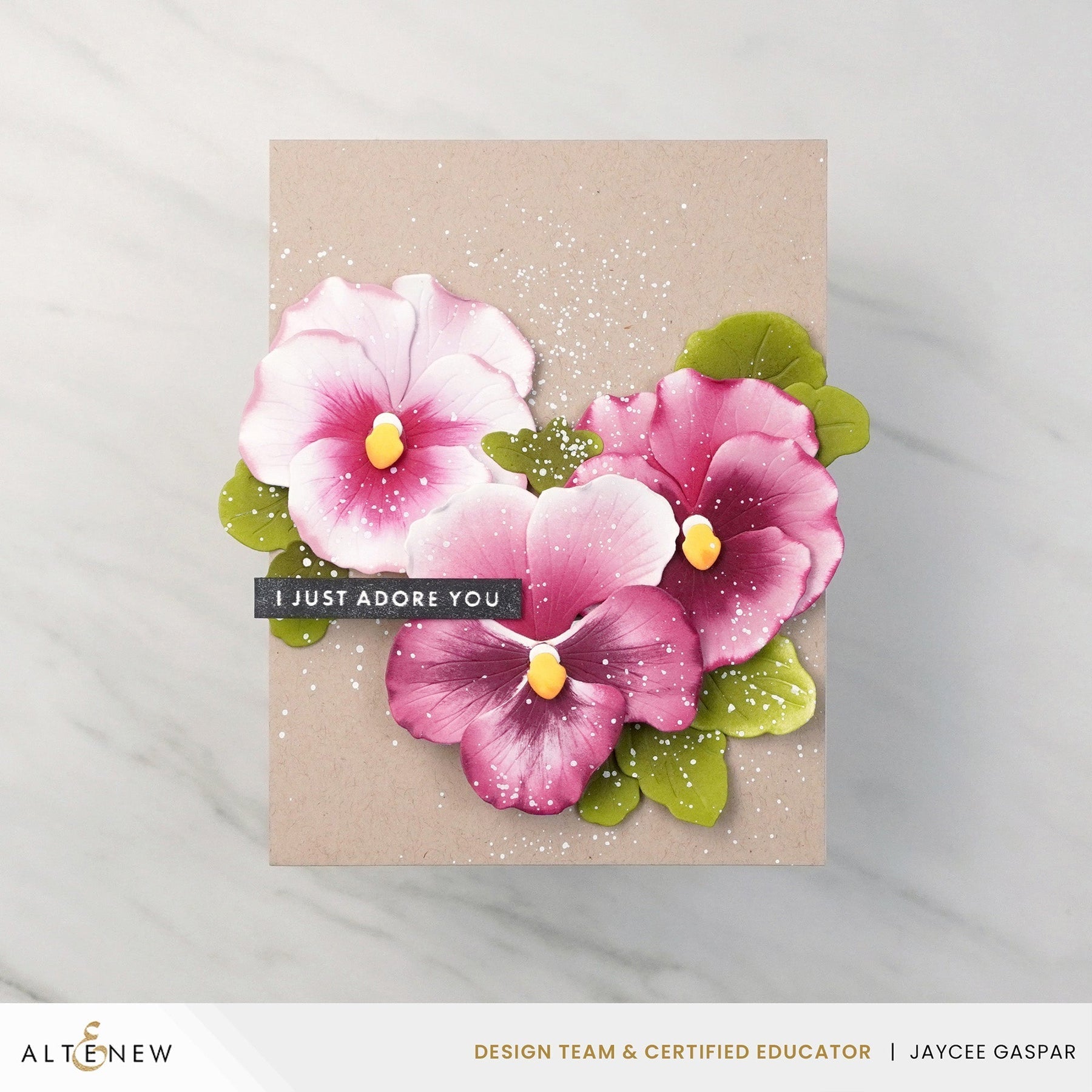 Altenew - Dies - Craft-A-Flower: Pansies Layering-ScrapbookPal