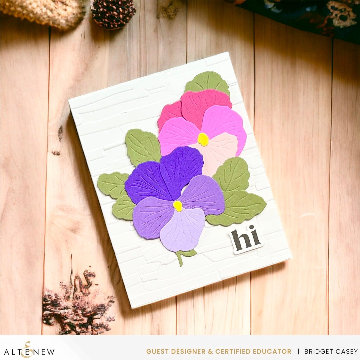 Altenew - Dies - Craft-A-Flower: Pansies Layering-ScrapbookPal