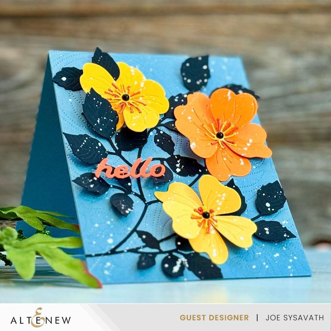 Altenew - Dies - Craft-A-Flower: Prairie Roses-ScrapbookPal