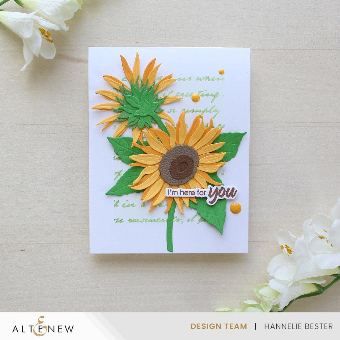 Altenew - Dies - Craft-A-Flower: Sunflowers Layering-ScrapbookPal