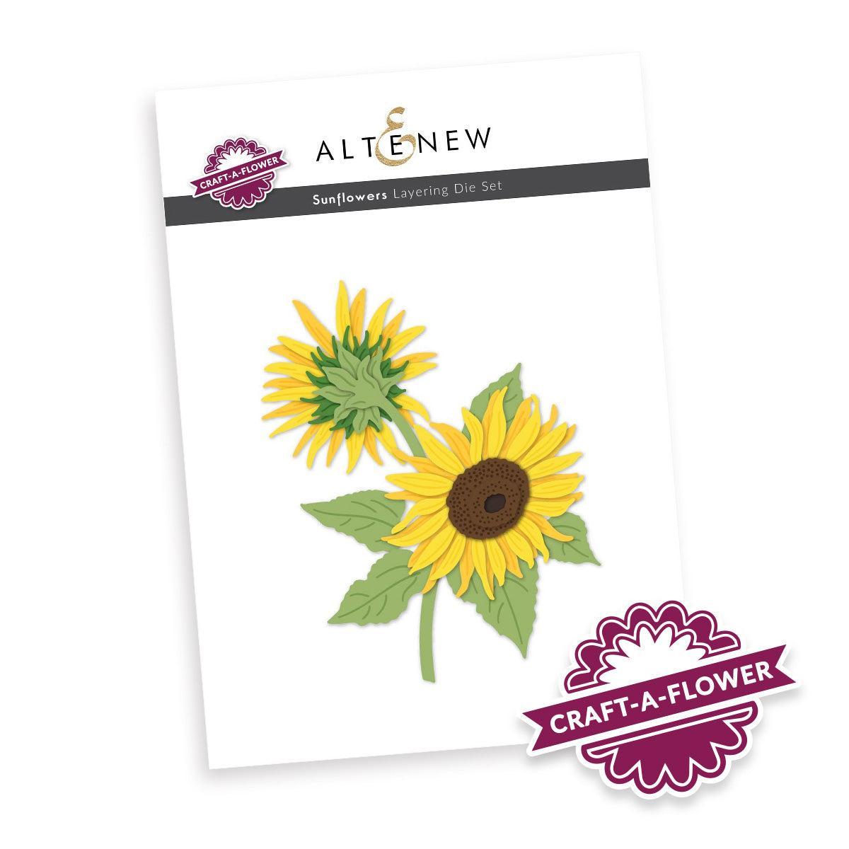 Altenew - Dies - Craft-A-Flower: Sunflowers Layering-ScrapbookPal