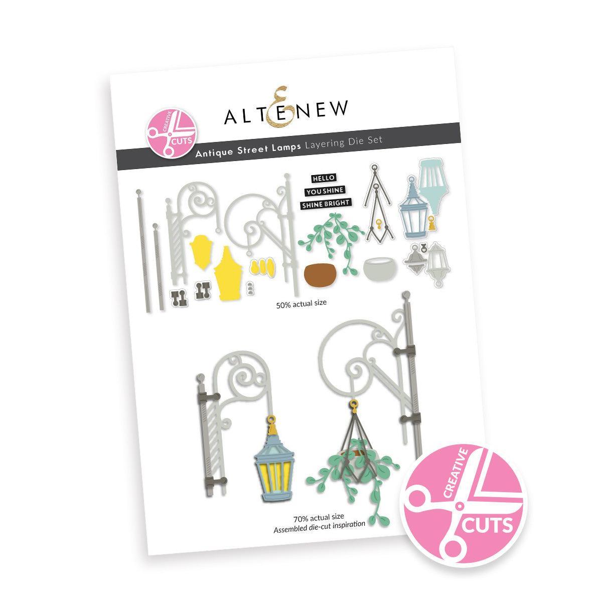 Altenew - Dies - Creative Cuts: Antique Street Lamps Layering-ScrapbookPal