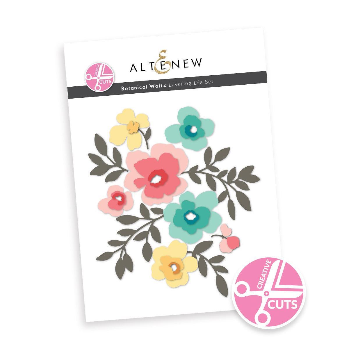 Altenew - Dies - Creative Cuts: Botanical Waltz Layering-ScrapbookPal