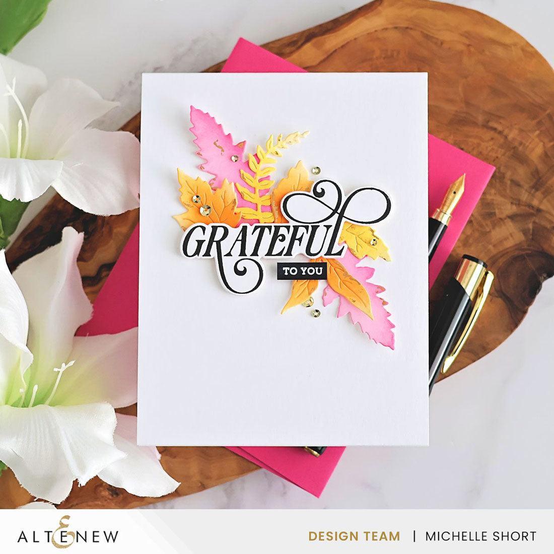 Altenew - Dies - Creative Cuts: EZ Arrangement Antique Leaves Layering-ScrapbookPal