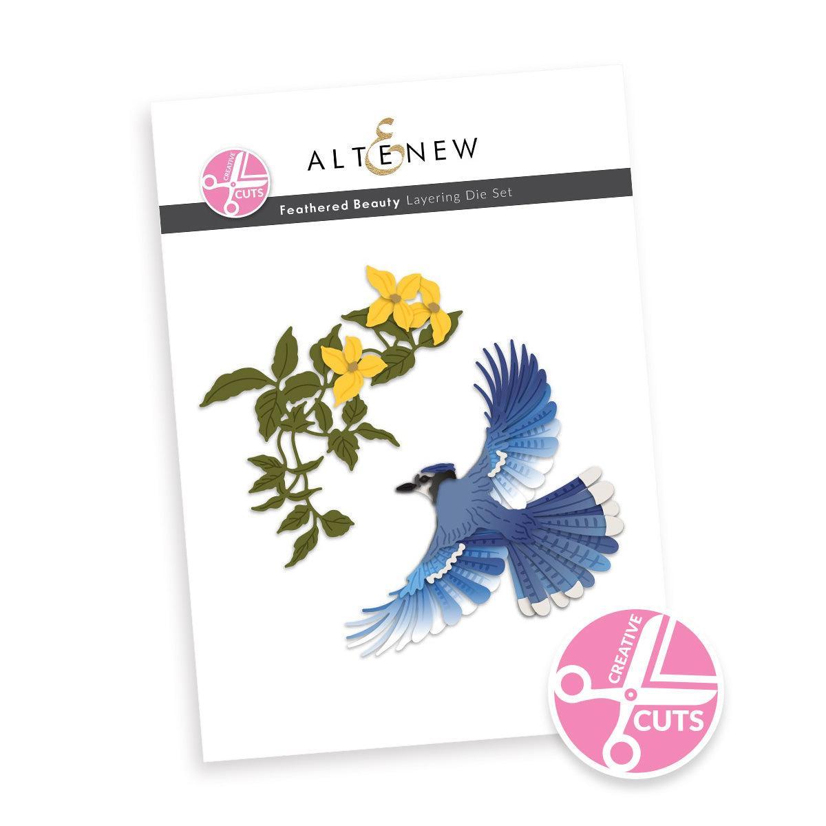 Altenew - Dies - Creative Cuts: Feathered Beauty-ScrapbookPal