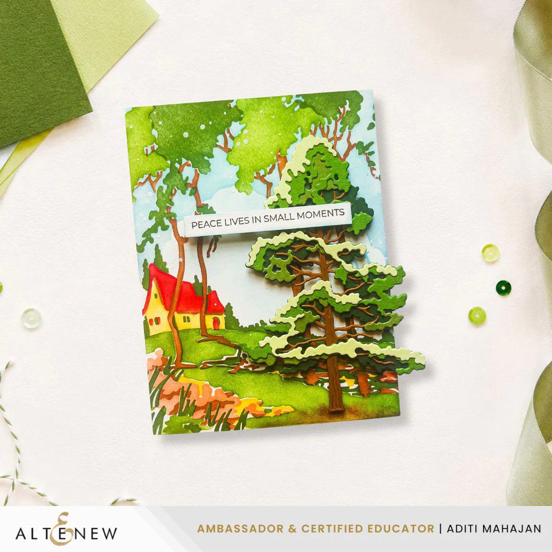 Altenew - Dies - Creative Cuts: Jack Pine Tree Layering-ScrapbookPal