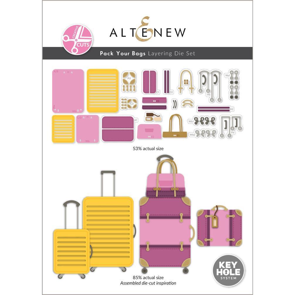 Altenew - Dies - Creative Cuts: Pack Your Bags-ScrapbookPal