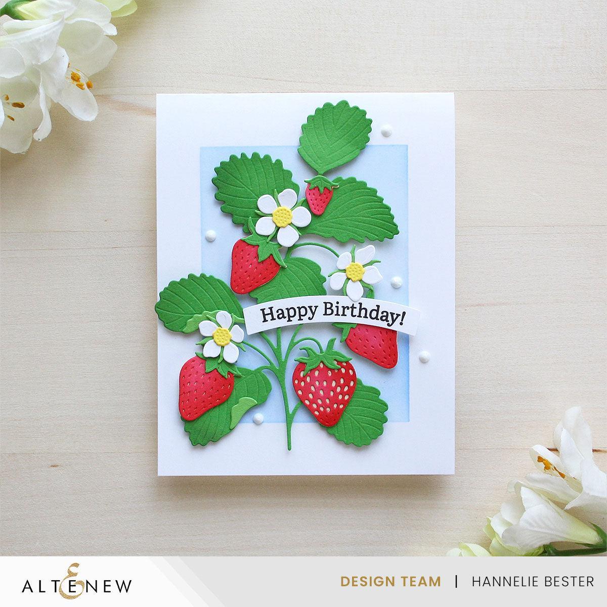 Altenew - Dies - Creative Cuts: Strawberry Patch Layering-ScrapbookPal