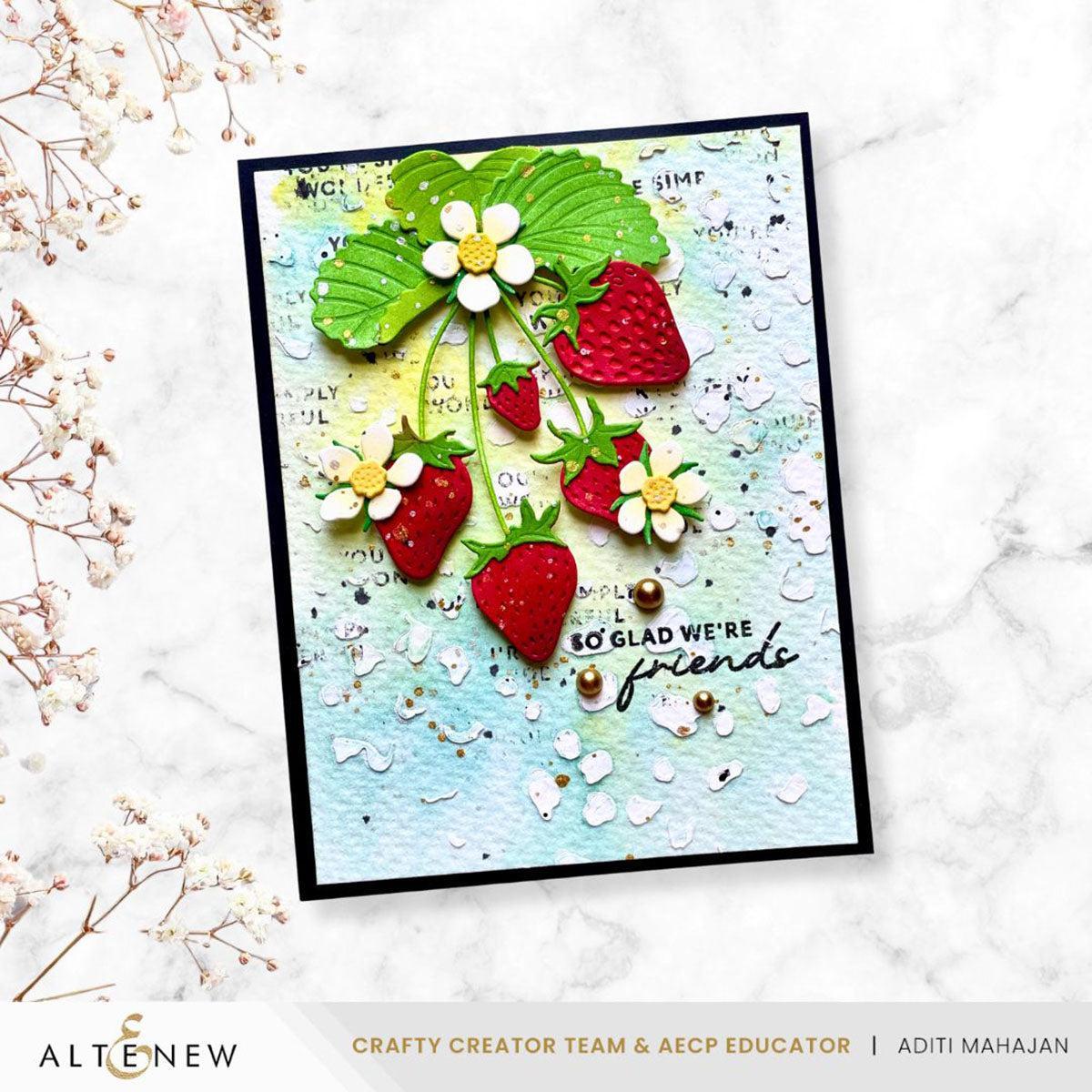 Altenew - Dies - Creative Cuts: Strawberry Patch Layering-ScrapbookPal