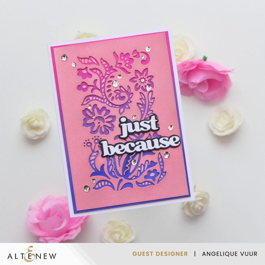 Altenew - Dies - Creative Cuts: Zero-Waste Embroidered Motifs-ScrapbookPal