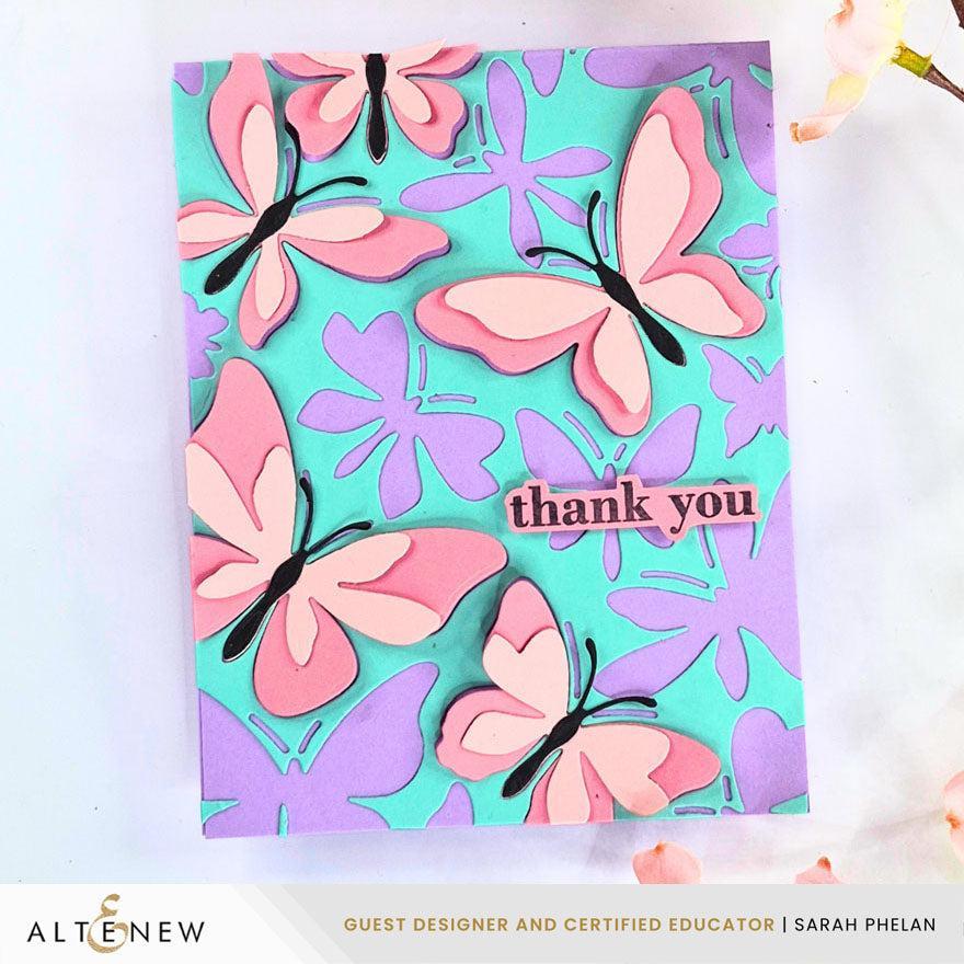 Altenew - Dies - Creative Cuts: Zero-Waste Fluttering Fantasies-ScrapbookPal