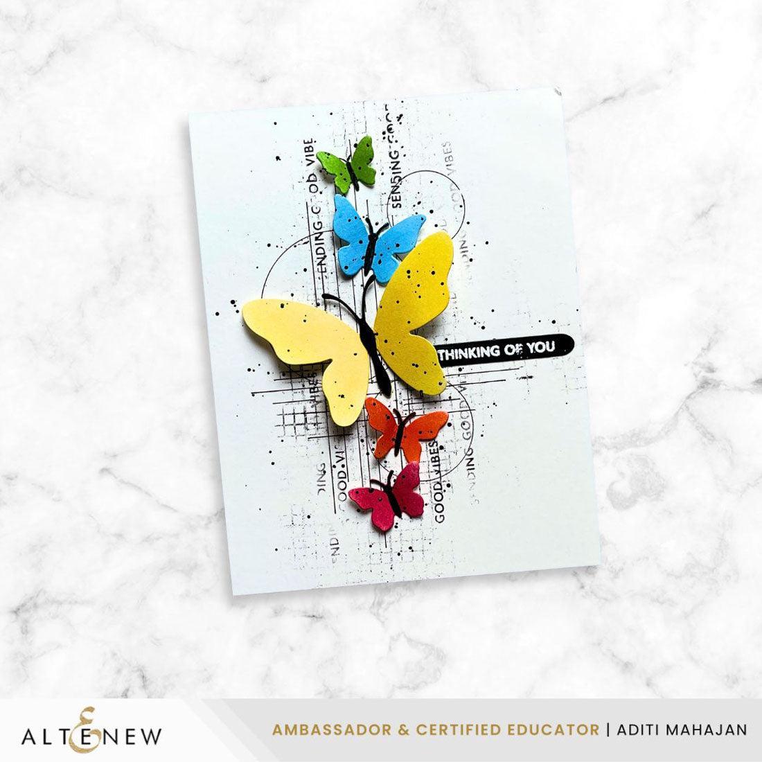 Altenew - Dies - Creative Cuts: Zero-Waste Fluttering Fantasies-ScrapbookPal