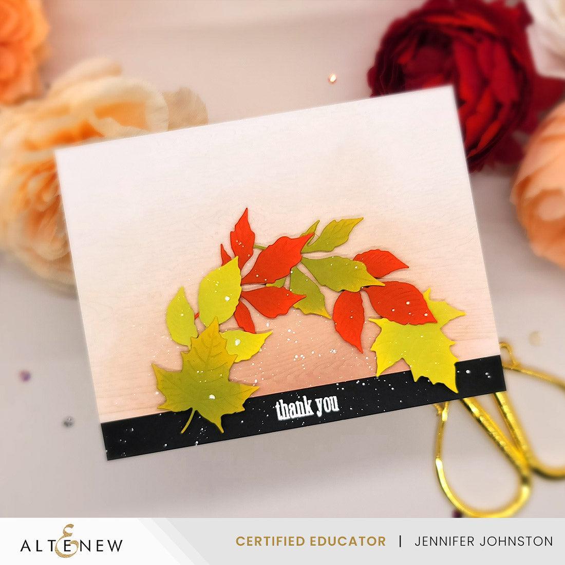 Altenew - Dies - Crispy Leaves-ScrapbookPal