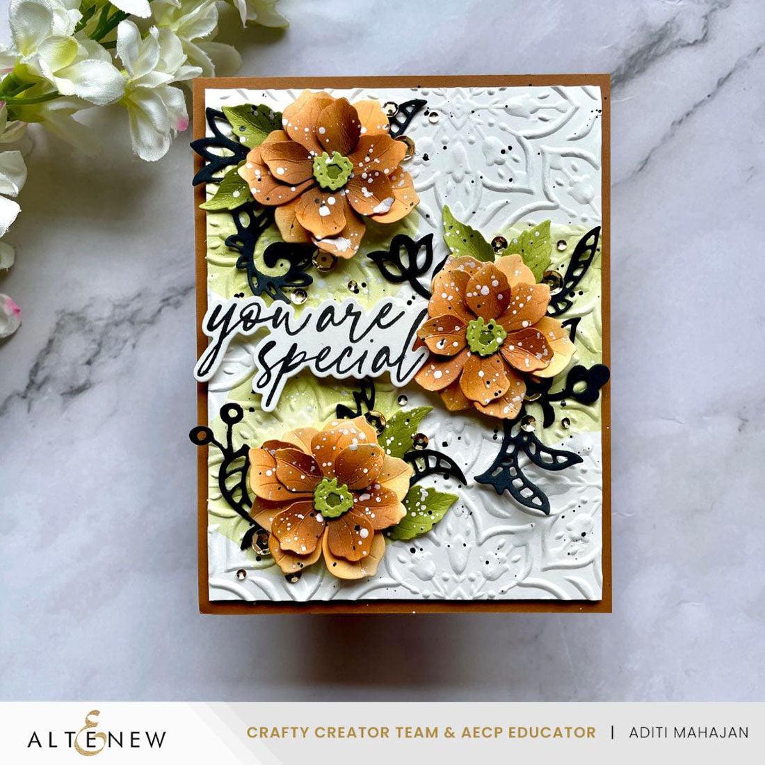 Altenew - Dies - Cute Open Rose-ScrapbookPal