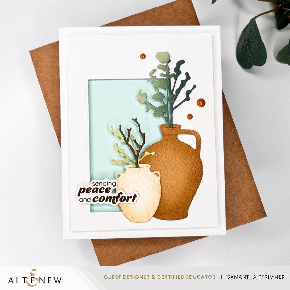 Altenew - Dies - Earthenware Vases-ScrapbookPal